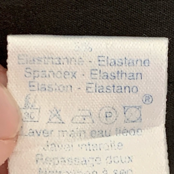 KENZO PARIS Poplin Stretch Button Up Black Blouse - Picture 12 of 15